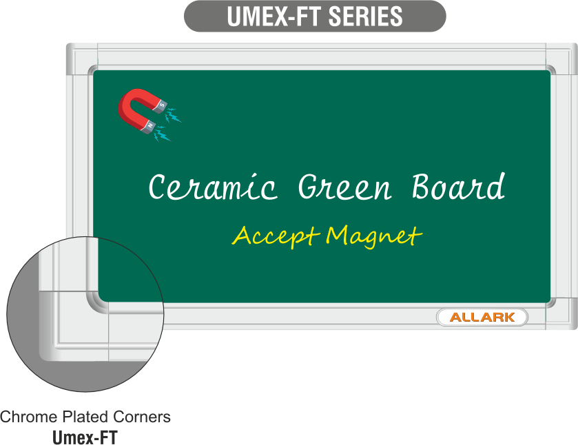 Ceramic green chalk board detail 5